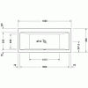 Duravit Vero 760135000JS1000 Ванна гидромассажная 180 см Jet-System