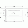 Duravit Vero 760136000JS1000 Ванна гидромассажная 190 см Jet-System