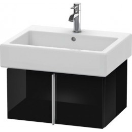 Duravit Vero VE610404040 Тумба подвесная 55 см Черный глянцевый