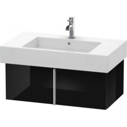 Duravit Vero VE611304040 Тумба подвесная 80 см Черный глянцевый