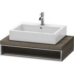 Duravit Vero VE654105151 Тумба подвесная 80 см Сосна коричневая Duravit Vero VE654105151 Тумба подвесная 80 см Сосна коричневая
