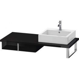 Duravit Vero VE656904040 Шкафчик для консоли 60 см Черный глянцевый