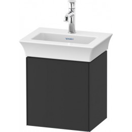 Duravit White Tulip WT4240R5858 Тумба под раковину 38 см Графитовый сатин матовый