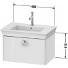 Duravit White Tulip WT42510H4H4 Тумба под раковину 68 см Белый глянцевый