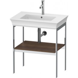 Duravit White Tulip WT454007777 Тумба под раковину 68 см Орех американский массив