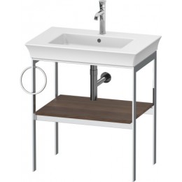 Duravit White Tulip WT4543L7777 Тумба под раковину 68 см Орех американский массив