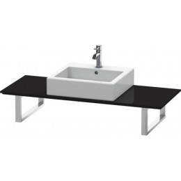 Duravit X-Large XL028C04040 Консоль 55 см Черный глянцевый