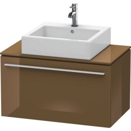 Duravit X-Large XL650106161 Тумба подвесная 80 см Коричнево-оливковый глянцевый