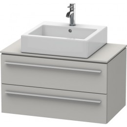 Duravit X-Large XL651100707 Тумба подвесная 80 см Бетонно-серый матовый