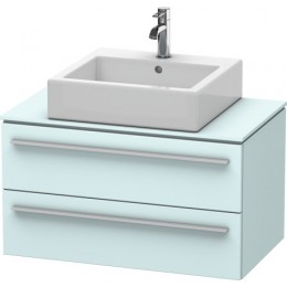 Duravit X-Large XL651100909 Тумба подвесная 80 см Светло-голубой матовый