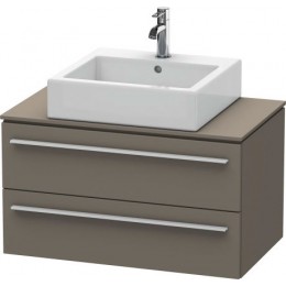 Duravit X-Large XL651109090 Тумба подвесная 80 см Фланелево-серый шелковисто-матовый