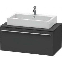 Duravit X-Large XL671504949 Тумба подвесная 100 см Графит матовый Duravit X-Large XL671504949 Тумба подвесная 100 см Графит матовый