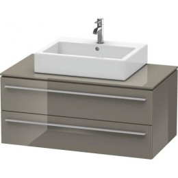 Duravit X-Large XL671608989 Тумба подвесная 100 см Фланелево-серый глянцевый