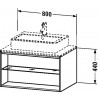 Duravit X-Large XL671801212 Тумба подвесная 80 см Дуб брашированный