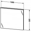 Duravit X-Large XL749507171 Зеркало с подсветкой 100 см Средиземноморский дуб