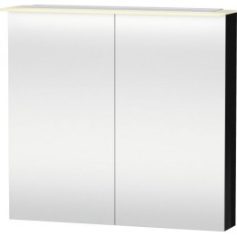 Duravit X-Large XL759404040 Зеркальный шкаф 80 см Черный глянцевый