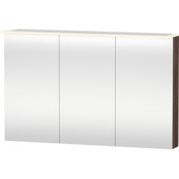 Duravit X-Large XL759602121 Зеркальный шкаф 120 см Орех темный