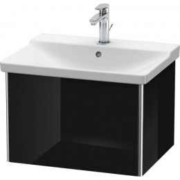 Duravit XSquare XS408004040 Тумба подвесная 61 см Черный глянцевый