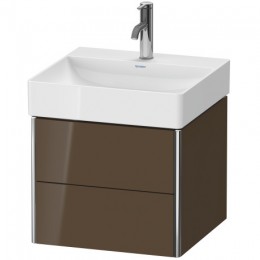 Duravit XSquare XS416006161 Тумба подвесная 48 см Коричнево-оливковый глянцевый