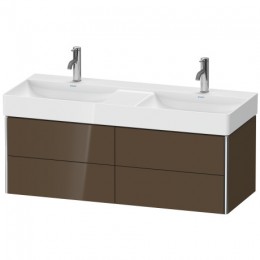 Duravit XSquare XS416406161 Тумба подвесная 118 см Коричнево-оливковый глянцевый