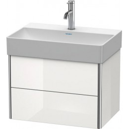 Duravit XSquare XS416702222 Тумба подвесная 58 см Белый глянцевый