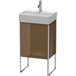 Duravit XSquare XS4441L6161 Тумба напольная 43 см Коричнево-оливковый глянцевый