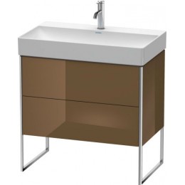 Duravit XSquare XS444306161 Тумба напольная 78 см Коричнево-оливковый глянцевый