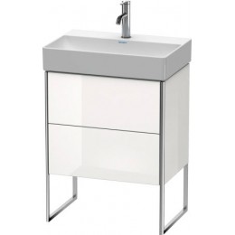 Duravit XSquare XS445302222 Тумба напольная 58 см Белый глянцевый
