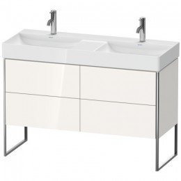 Duravit XSquare XS445602222 Тумба напольная 118 см Белый глянцевый