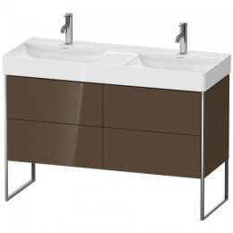 Duravit XSquare XS445606161 Тумба напольная 118 см Коричнево-оливковый глянцевый