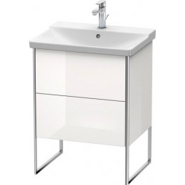Duravit XSquare XS446002222 Тумба напольная 61 см Белый глянцевый