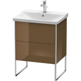 Duravit XSquare XS446006161 Тумба напольная 61 см Коричнево-оливковый глянцевый