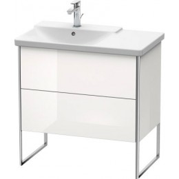 Duravit XSquare XS446402222 Тумба напольная 81 см Белый глянцевый