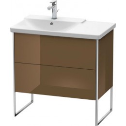 Duravit XSquare XS446406161 Тумба напольная 81 см Коричнево-оливковый глянцевый
