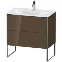 Duravit XSquare XS452406161 Тумба напольная 81 см Коричнево-оливковый глянцевый