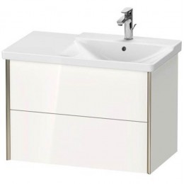 Duravit XVIU XV41370B122 Тумба подвесная 81 см Белый глянцевый