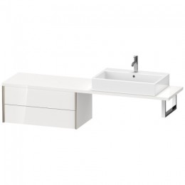 Duravit XVIU XV59290B122 Шкафчик для консоли 83 см Белый глянцевый