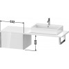 Duravit XVIU XV59330B122 Шкафчик для консоли 63 см Белый глянцевый