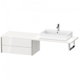 Duravit XVIU XV59390B122 Шкафчик для консоли 83 см Белый глянцевый