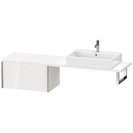Duravit XVIU XV59430B122 Шкафчик для консоли 73 см Белый глянцевый