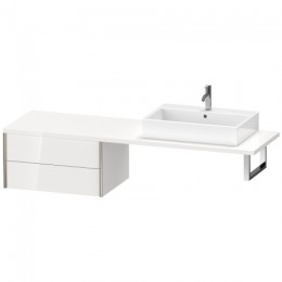 Duravit XVIU XV59590B122 Шкафчик для консоли 73 см Белый глянцевый