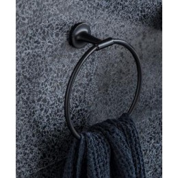 Duravit Starck T 0099474600 Кольцо для полотенца черный матовый