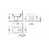 Биде напольное Duravit D-Code 22381000002