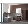 Duravit Durastyle DS1238L0707 Высокий шкаф 50 см Бетонно-серый матовый