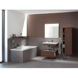 Duravit Durastyle DS1238L5353 Высокий шкаф 50 см Каштан темный