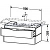 Тумба под раковину 80 см Duravit Pura Vida PV676708585
