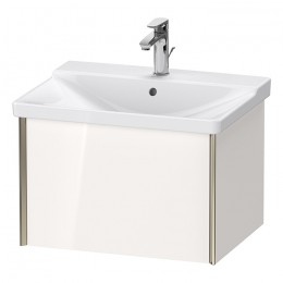 Duravit XVIU XV40150B122, Тумба подвесная, 61 см, цвет белый/шампань