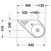Duravit Architec 0765650000, Раковина без перелива, цвет белый