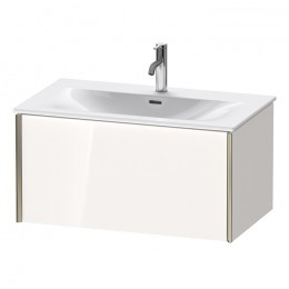 Duravit XVIU XV40340B122, Тумба подвесная, 81 см, цвет белый/шампань