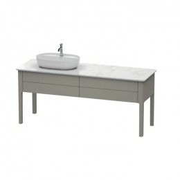 Duravit Luv LU9563L9292, База напольная, 173 см, цвет серый камень